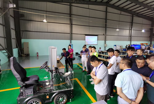 經(jīng)銷(xiāo)商伙伴實(shí)地參觀和緒科技智能網(wǎng)聯(lián) 新能源汽車(chē)研發(fā)設(shè)備并交流